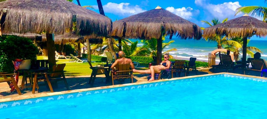 Pousada Luar da Praia Imbassai Bagian luar foto