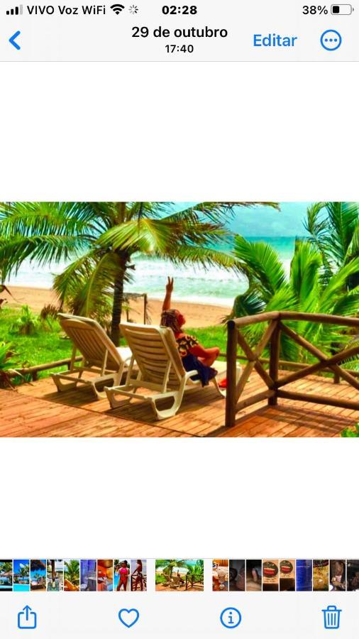 Pousada Luar da Praia Imbassai Bagian luar foto