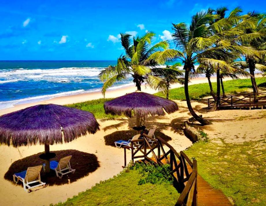 Pousada Luar da Praia Imbassai Bagian luar foto
